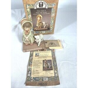 Memories of Yesterday Mary Had a Little Lamb Figurine Once Upon a Fairy Tale Ene